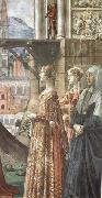 Domenicho Ghirlandaio Details of Heimsuchung France oil painting artist